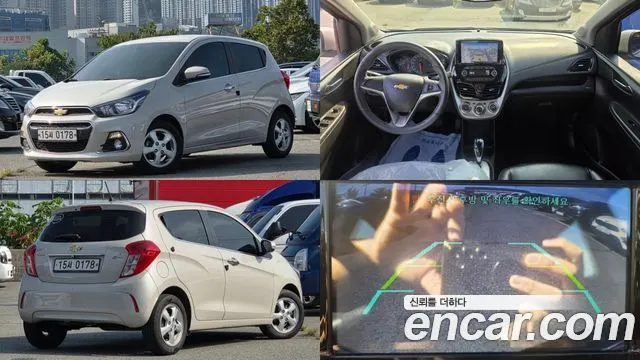 CHEVROLET SPARK 2017 — 111 636 км, белый-перламутр, Корея — под ключ — фото 12