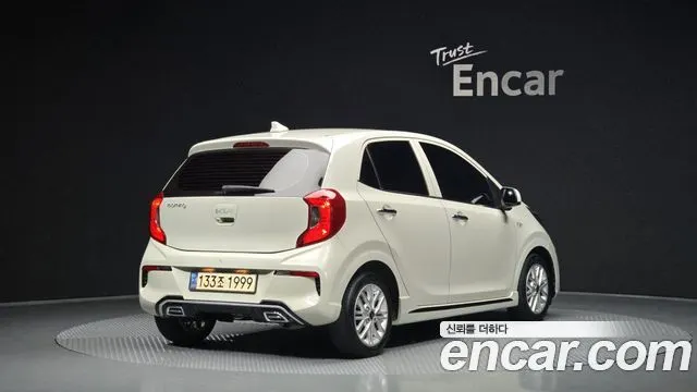 KIA MORNING URBAN 2023 — 53 482 км, белый-перламутр, Корея — под ключ — фото 2