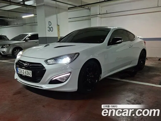 HYUNDAI GENESIS COUPE 2015 — 119 469 км, белый, Корея — под ключ — фото 2