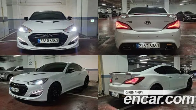 HYUNDAI GENESIS COUPE 2015 — 119 469 км, белый, Корея — под ключ — фото 12