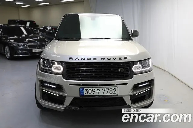 LAND ROVER RANGE ROVER 2013 — 177 000 км, светло-золотистый, Корея — под ключ — фото 11