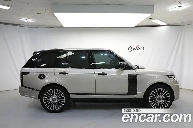 LAND ROVER RANGE ROVER 2013 — 177 000 км, светло-золотистый, Корея — под ключ — фото 4