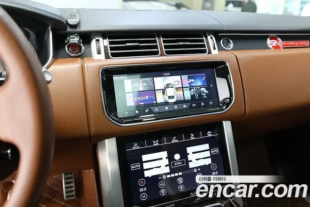 LAND ROVER RANGE ROVER 2013 — 177 000 км, светло-золотистый, Корея — под ключ — фото 10