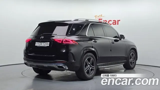 MERCEDES-BENZ GLE-CLASS W167 2019 — 27 582 км, чёрный, Корея — под ключ — фото 2