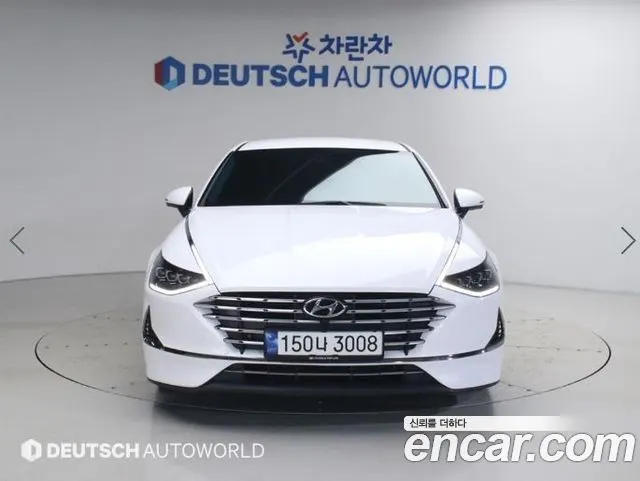 HYUNDAI SONATA HYBRID 2023 — 25 424 км, белый, Корея — под ключ — фото 3