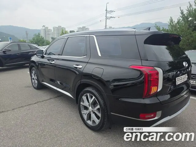 HYUNDAI PALISADE 2022 — 60 000 км, чёрный, Корея — под ключ — фото 2