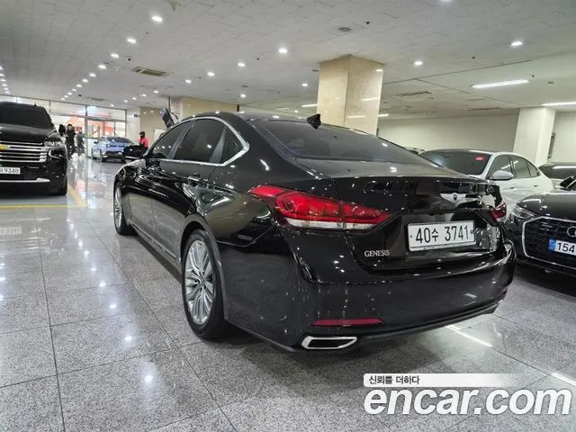 HYUNDAI GENESIS DH 2016 — 123 161 км, чёрный, Корея — под ключ — фото 3