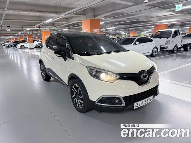 RENAULT KOREA QM3 2017 — 125 000 км, белый-перламутр, Корея — под ключ — фото 2