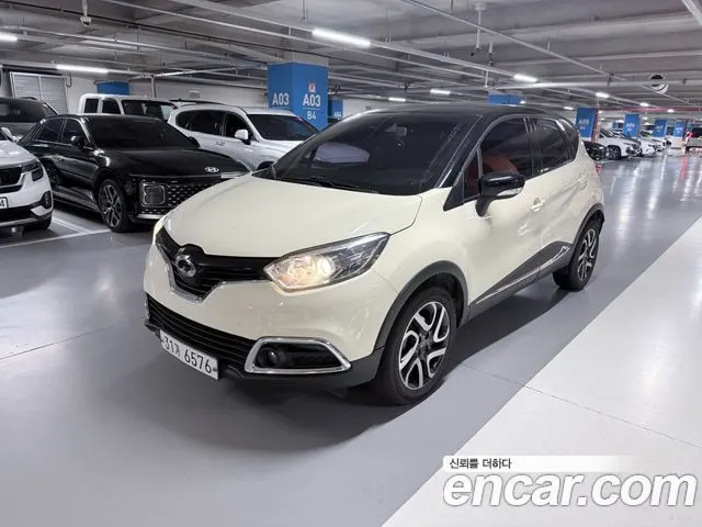 RENAULT KOREA QM3 2017 — 125 000 км, белый-перламутр, Корея — под ключ — фото 5