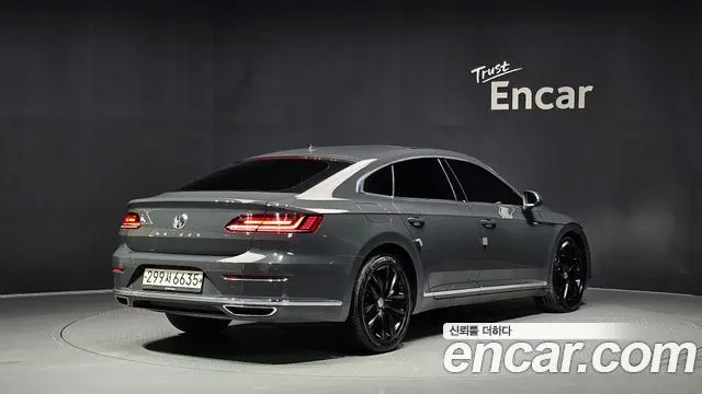 VOLKSWAGEN ARTEON 2019 — 164 598 км, чёрный, Корея — под ключ — фото 2