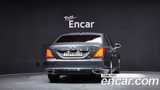 GENESIS EQ900 2016 — 238 356 км, серебристо-серый, Корея — под ключ — фото 4