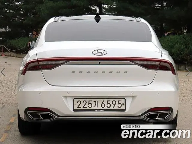 HYUNDAI GRANDEUR HYBRID 2020 — 48 197 км, белый, Корея — под ключ — фото 4