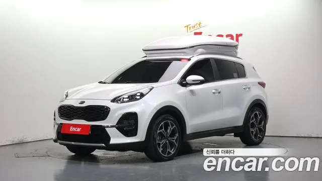 KIA SPORTAGE THE BOLD 2019 — 88 828 км, белый, Корея — под ключ — фото 1