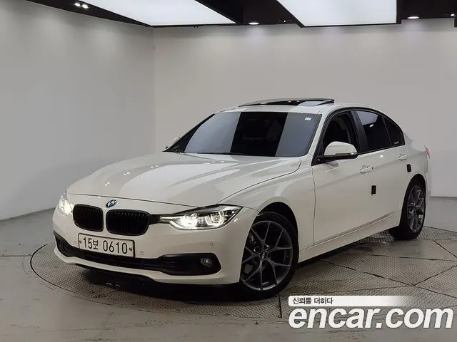 BMW 3 SERIES 2016 — 190 000 км, белый, Корея — под ключ — фото 11