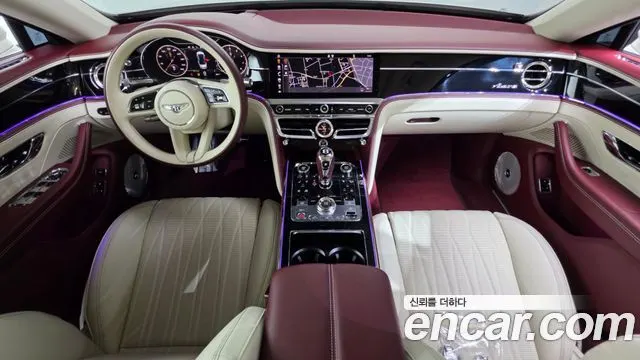 BENTLEY FLYING SPUR 2023 — 27 991 км, белый-перламутр, Корея — под ключ — фото 7