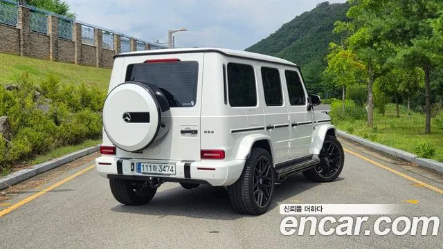 MERCEDES-BENZ G-CLASS W463B 2020 — 84 300 км, белый, Корея — под ключ — фото 4