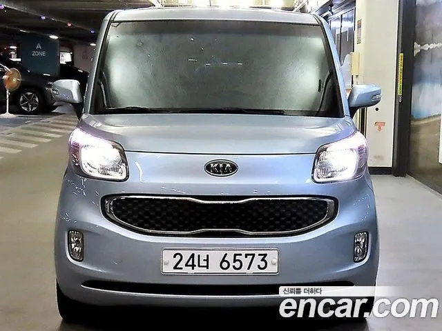 KIA RAY 2012 — 126 000 км, голубой, Корея — под ключ — фото 2