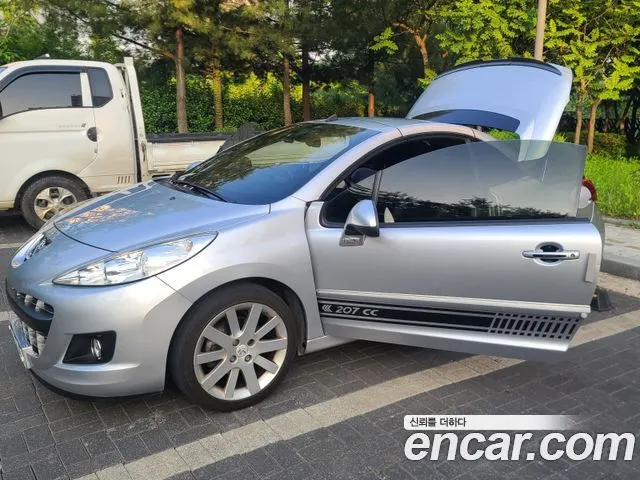 PEUGEOT 207CC 2012 — 132 000 км, серебристый, Корея — под ключ — фото 5