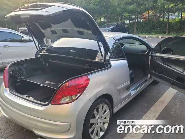 PEUGEOT 207CC 2012 — 132 000 км, серебристый, Корея — под ключ — фото 6