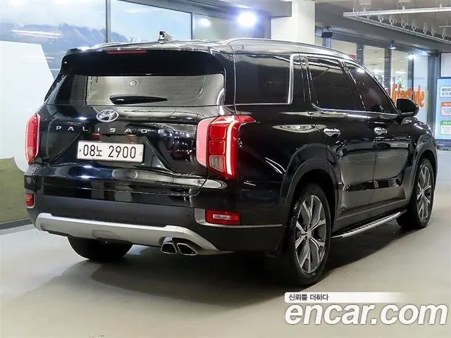 HYUNDAI PALISADE 2019 — 212 729 км, чёрный, Корея — под ключ — фото 4