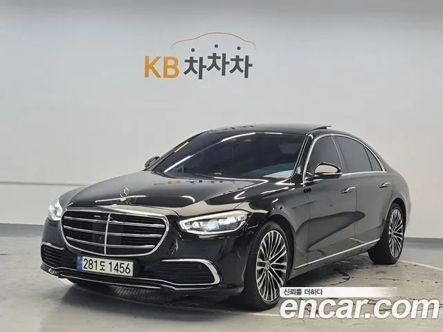 MERCEDES-BENZ S-CLASS W223 2021 — 137 311 км, чёрный, Корея — под ключ — фото 1