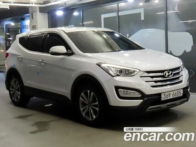 HYUNDAI SANTA FE 2015 — 146 430 км, белый, Корея — под ключ — фото 11