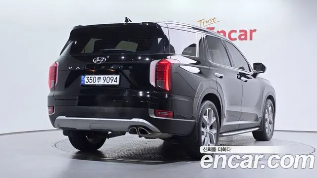 HYUNDAI PALISADE 2019 — 78 056 км, чёрный, Корея — под ключ — фото 2