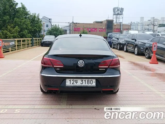 VOLKSWAGEN CC 2013 — 178 300 км, чёрный, Корея — под ключ — фото 5