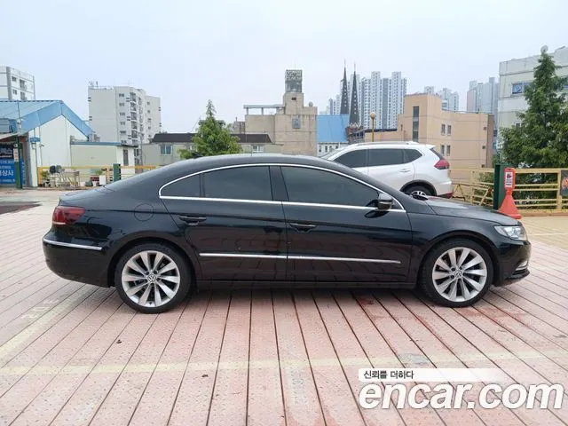 VOLKSWAGEN CC 2013 — 178 300 км, чёрный, Корея — под ключ — фото 6