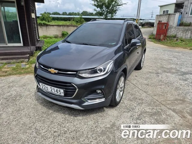 CHEVROLET TRAX 2017 — 175 114 км, серый, Корея — под ключ — фото 1