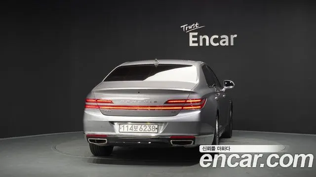 GENESIS G90 2020 — 13 159 км, серебристо-серый, Корея — под ключ — фото 4