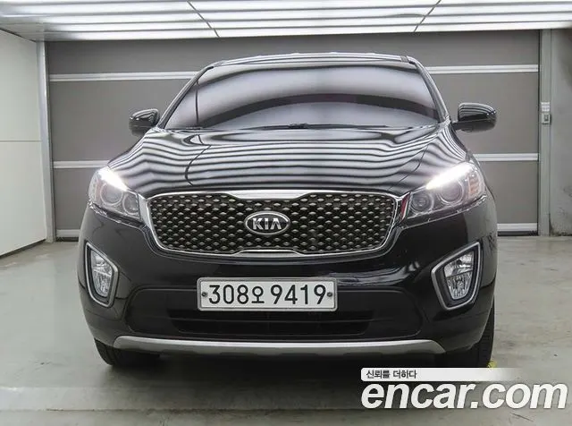 KIA SORENTO 2017 — 182 629 км, чёрный, Корея — под ключ — фото 2