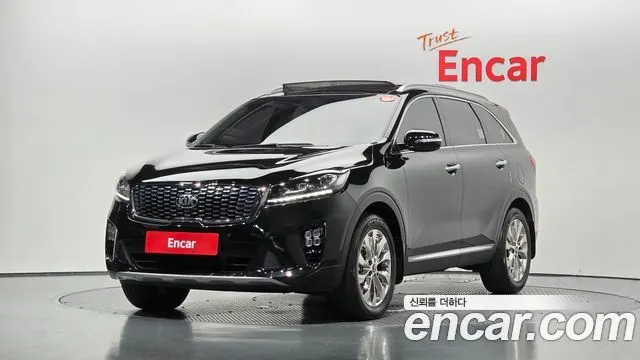 KIA SORENTO 2018 — 51 366 км, чёрный, Корея — под ключ — фото 1