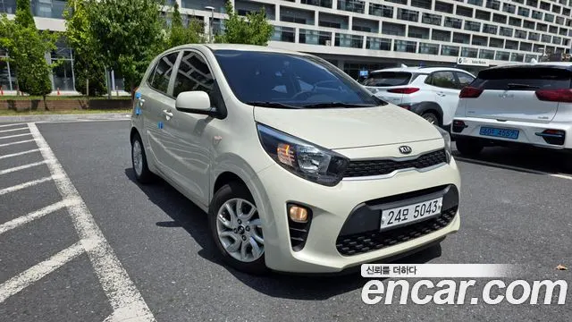 KIA MORNING 2019 — 57 710 км, белый-перламутр, Корея — под ключ — фото 1