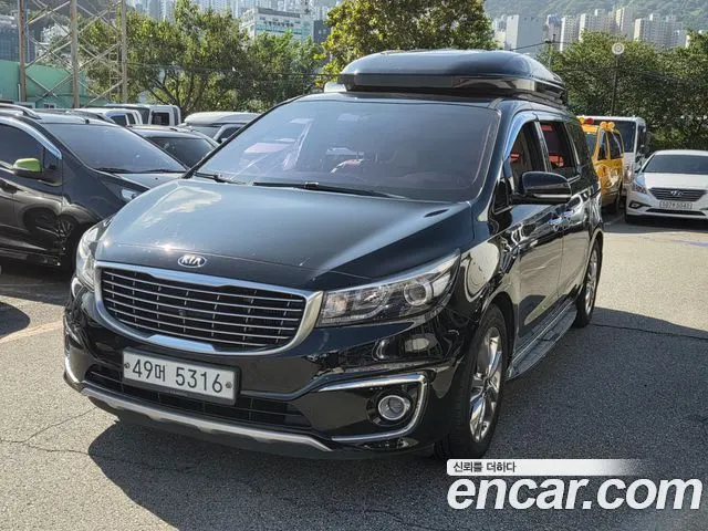 KIA CARNIVAL 2015 — 218 331 км, чёрный, Корея — под ключ — фото 1
