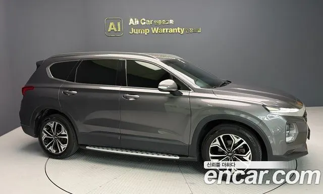 HYUNDAI SANTA FE 2019 — 102 666 км, серый, Корея — под ключ — фото 4