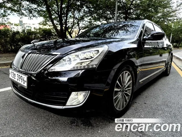 HYUNDAI EQUUS 2014 — 139 926 км, чёрный, Корея — под ключ — фото 11