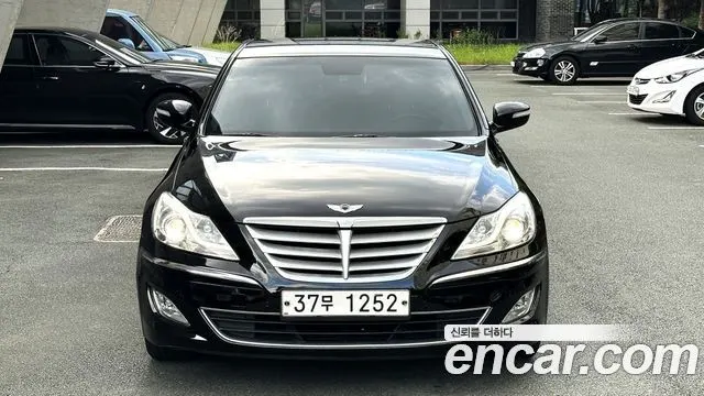 HYUNDAI GENESIS 2013 — 138 431 км, чёрный, Корея — под ключ — фото 3