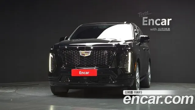 CADILLAC ESCALADE 2025 — 10 679 км, чёрный, Корея — под ключ — фото 3
