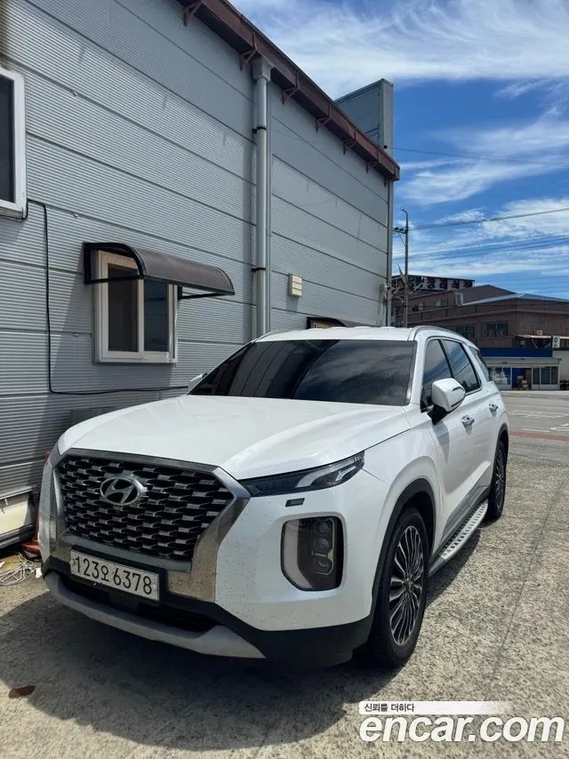 HYUNDAI PALISADE 2019 — 195 000 км, белый, Корея — под ключ — фото 3