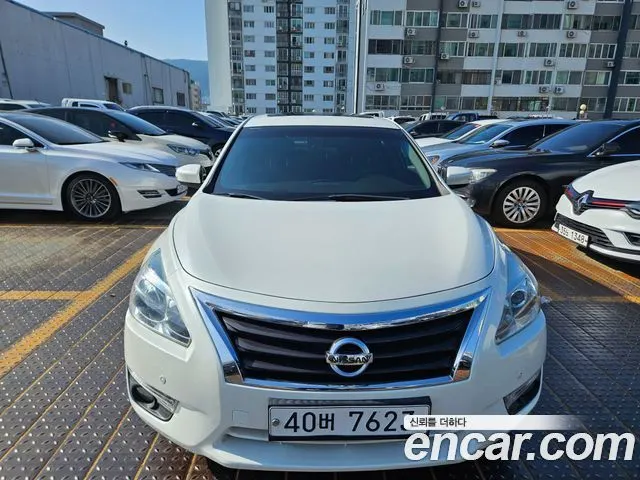 NISSAN ALTIMA 2014 — 145 296 км, белый, Корея — под ключ — фото 1