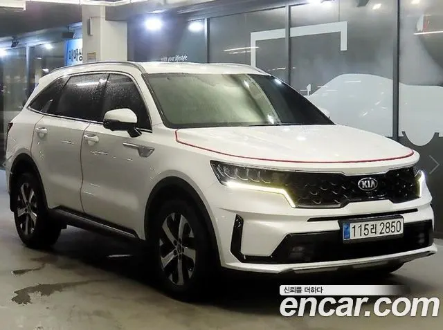KIA SORENTO 2021 — 208 675 км, белый, Корея — под ключ — фото 1