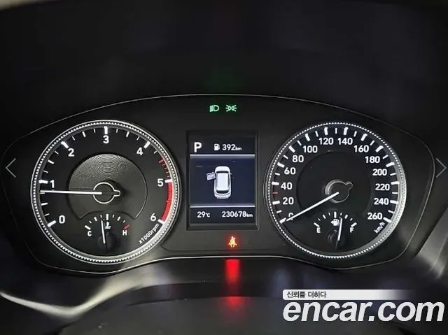 HYUNDAI SANTA FE 2019 — 230 675 км, салатовый, Корея — под ключ — фото 6