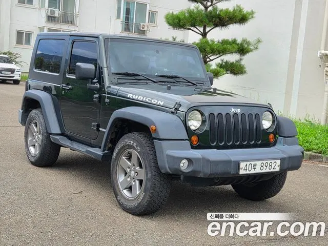 JEEP WRANGLER 2010 — 115 287 км, бирюзовый, Корея — под ключ — фото 1