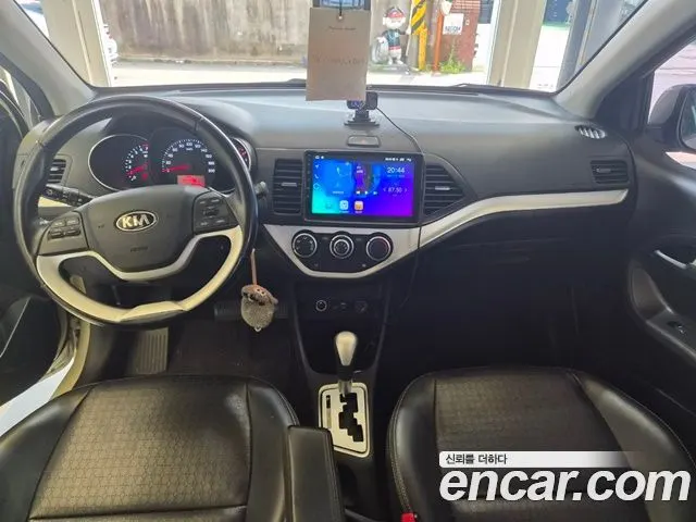 KIA MORNING 2016 — 95 000 км, белый-перламутр, Корея — под ключ — фото 7