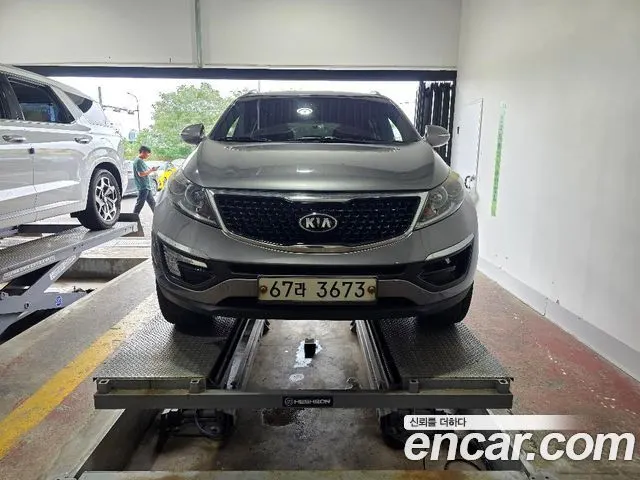 KIA SPORTAGE R 2015 — 244 156 км, серебристо-серый, Корея — под ключ — фото 8