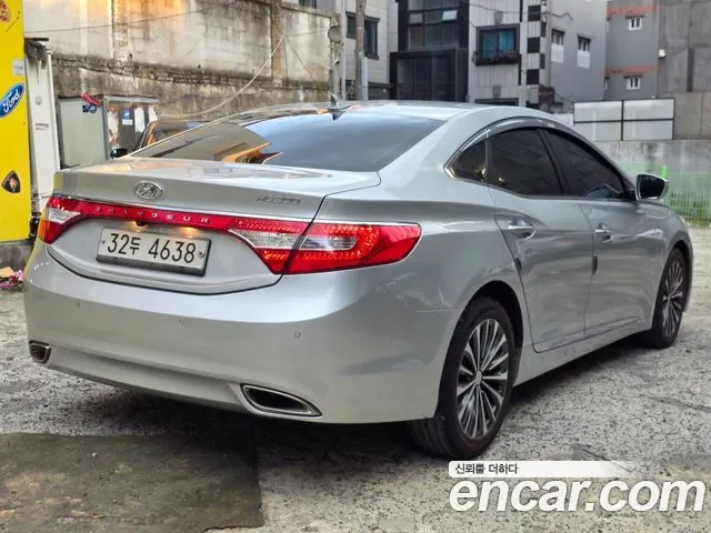 HYUNDAI GRANDEUR 2014 — 365 475 км, серебристый, Корея — под ключ — фото 4