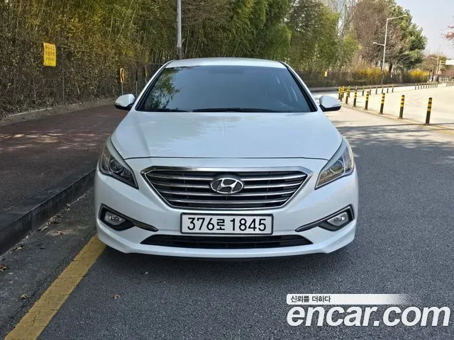 HYUNDAI SONATA 2015 — 180 165 км, белый, Корея — под ключ — фото 2