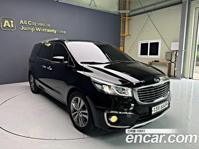 KIA CARNIVAL 2015 — 181 321 км, чёрный, Корея — под ключ — фото 6