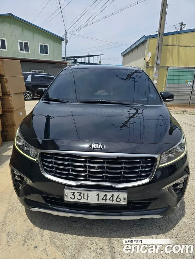 KIA CARNIVAL 2019 — 183 400 км, чёрный, Корея — под ключ — фото 3